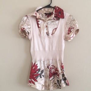 Bebe dressy shirt ✅size XS